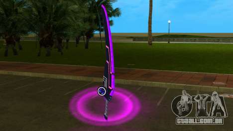 Purple Heart Katana from Hyperdimension Neptunia para GTA Vice City