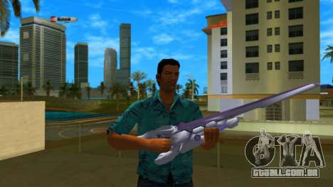 Purple Sister Gunblade from Hyperdimension Neptu para GTA Vice City