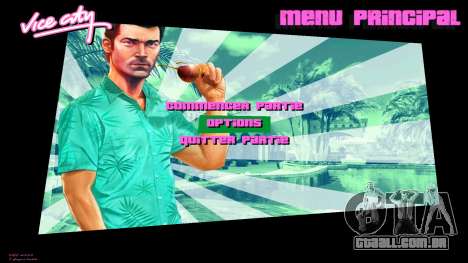 Tommy Vercetty art Loadscreen para GTA Vice City