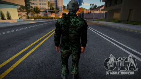 Soldado Con Casco para GTA San Andreas