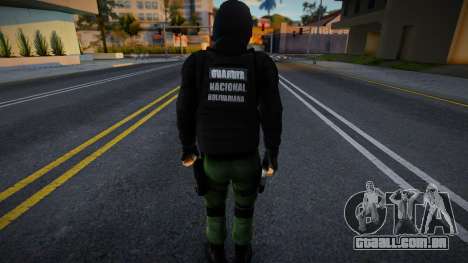 Polícia boliviana v3 para GTA San Andreas