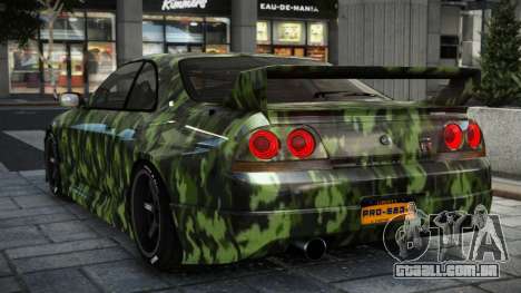 Nissan Skyline R33 JUN S11 para GTA 4