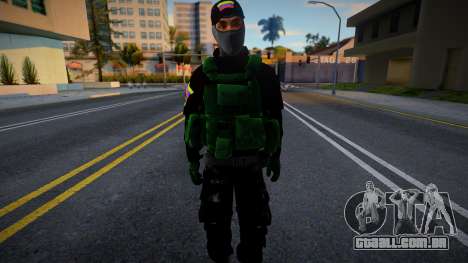 Soldado colombiano para GTA San Andreas