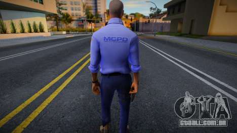 Luís de Left 4 Dead (Policial) v1 para GTA San Andreas