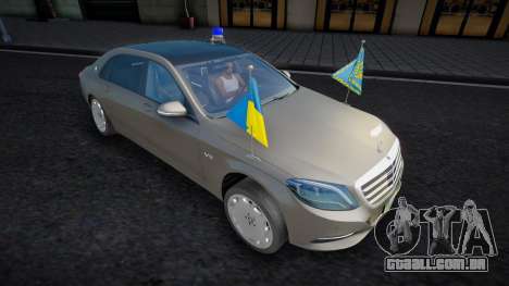 Mercedes-Benz S600 Verkhovna Rada da Ucrânia para GTA San Andreas