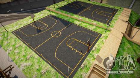 Nova quadra de basquete 1 para GTA San Andreas