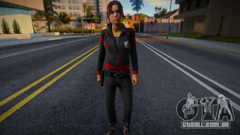 Zoe (All star) de Left 4 Dead para GTA San Andreas
