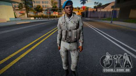 Soldado Mexicano (Camuflagem do Deserto) v3 para GTA San Andreas