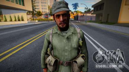 Soldado Americano de CoD WaW v10 para GTA San Andreas
