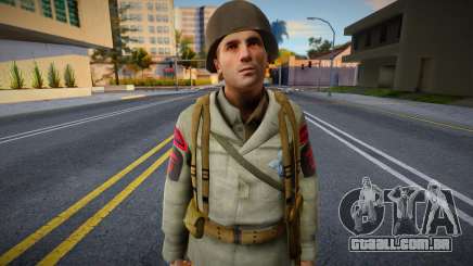 Soldado Britânico v1 para GTA San Andreas