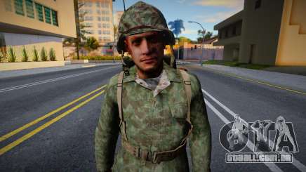 Soldado Americano de CoD WaW v9 para GTA San Andreas