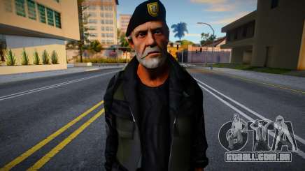 Bill (O Guerreiro) de Left 4 Dead para GTA San Andreas