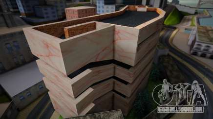 Novo estacionamento em San Fierro HQHD para GTA San Andreas