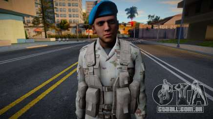 Soldado Mexicano (Camuflagem do Deserto) v3 para GTA San Andreas