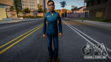 FeMale Citizen from Half-Life 2 v4 para GTA San Andreas