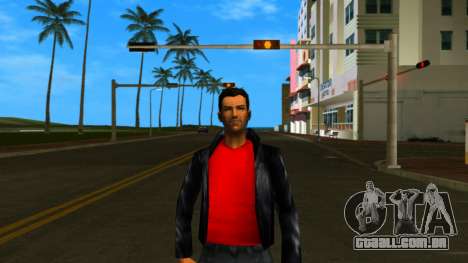 Tommy em couro para GTA Vice City