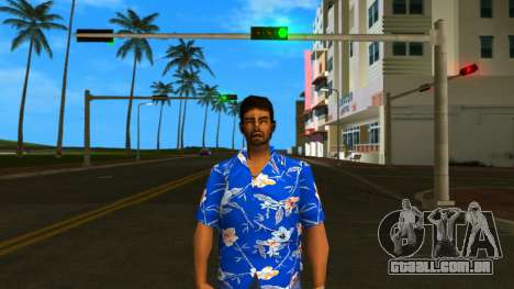 Camisa havaiana v2 para GTA Vice City