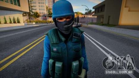 Urbano (Equipe SEAL Azul 6) do Counter-Strike So para GTA San Andreas