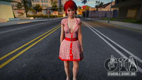 DOAXVV Kanna - Clinic Dress Coco Chanel para GTA San Andreas