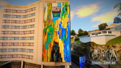 Minecraft Billboard v2 para GTA San Andreas