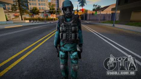 SAS (Tático) da Fonte de Contra-Ataque para GTA San Andreas