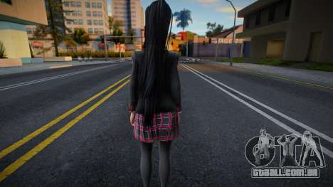 Momiji Winter School Uniform para GTA San Andreas