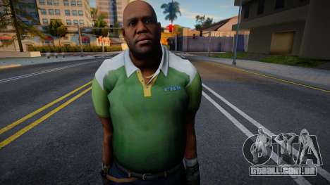 Treinador (Camisa Verde) de Left 4 Dead 2 para GTA San Andreas