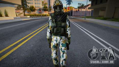 SAS (Forças Especiais do Deserto) de Counter-Str para GTA San Andreas