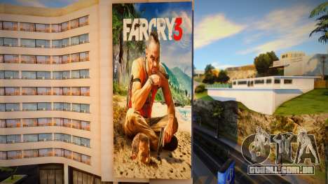 Far Cry Series Billboard v3 para GTA San Andreas