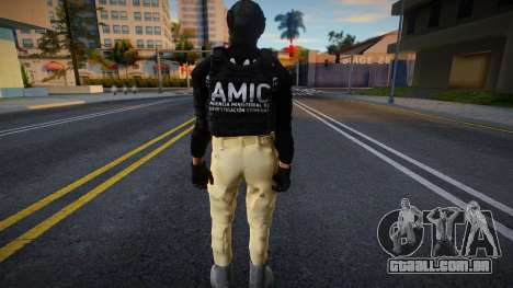 Soldado da AMIC para GTA San Andreas