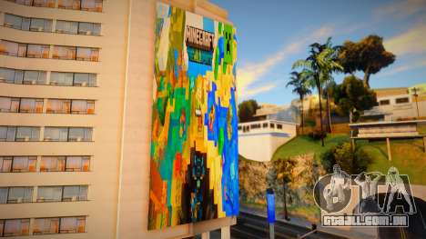 Minecraft Billboard v2 para GTA San Andreas