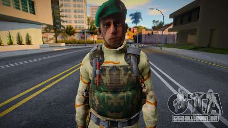 Soldado Argentino V2 para GTA San Andreas