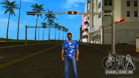 Camisa havaiana v2 para GTA Vice City