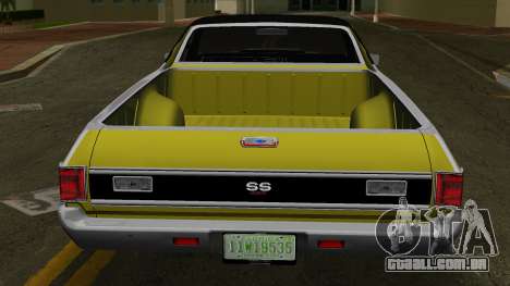 Chevrolet El Camino SS 70 para GTA Vice City