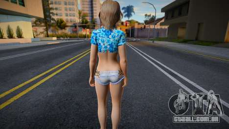 Helena Douglas Loco Moco Vacation para GTA San Andreas