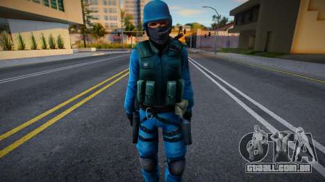 Urbano (Equipe SEAL Azul 6) do Counter-Strike So para GTA San Andreas