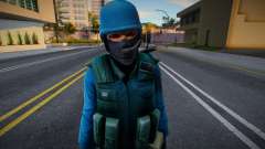 Urbano (Equipe SEAL Azul 6) do Counter-Strike Sourc para GTA San Andreas