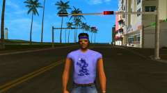 Tommy em roupa de gângster haitiano para GTA Vice City
