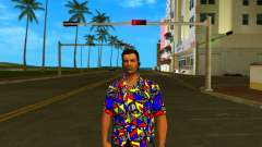 Camisa com padrões v4 para GTA Vice City