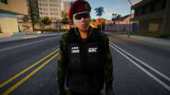 Soldado do GAC GNB V1 para GTA San Andreas