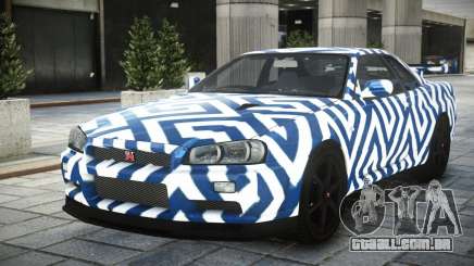 Nissan Skyline GT-R BNR34 S9 para GTA 4
