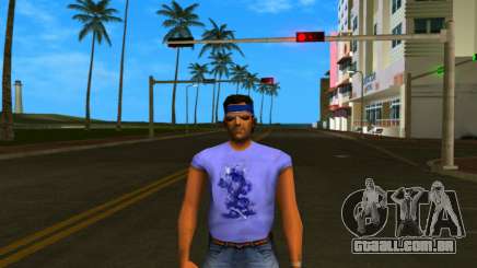 Tommy em roupa de gângster haitiano para GTA Vice City