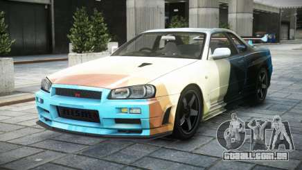 Nissan Skyline R34 GTR Nismo S7 para GTA 4