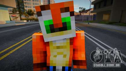 Steve Body Crash Bandicoot para GTA San Andreas