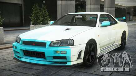 Nissan Skyline R34 GTR Nismo S6 para GTA 4