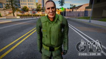 Captain Vance from Half-Life 2 Beta para GTA San Andreas