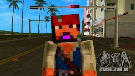 Steve Body Jack Sparrow para GTA Vice City