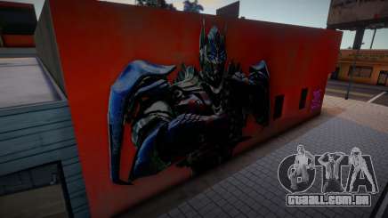 Optimus Prime TF5 Murals v2 para GTA San Andreas