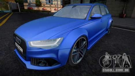 Audi RS6 (Holiday) para GTA San Andreas