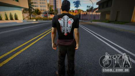 Ellis (Esqueleto) de Left 4 Dead 2 para GTA San Andreas